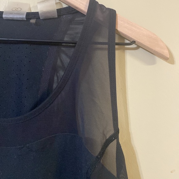 Calia by Carrie Underwood Black Mesh Exercise Tank - Picture 2 of 8